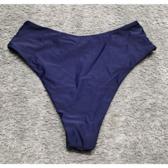 New Mooslover Bikini Two Piece Swimsuit Sz Medium Bathing Suit One Shoulder Off - Picture 9 of 12